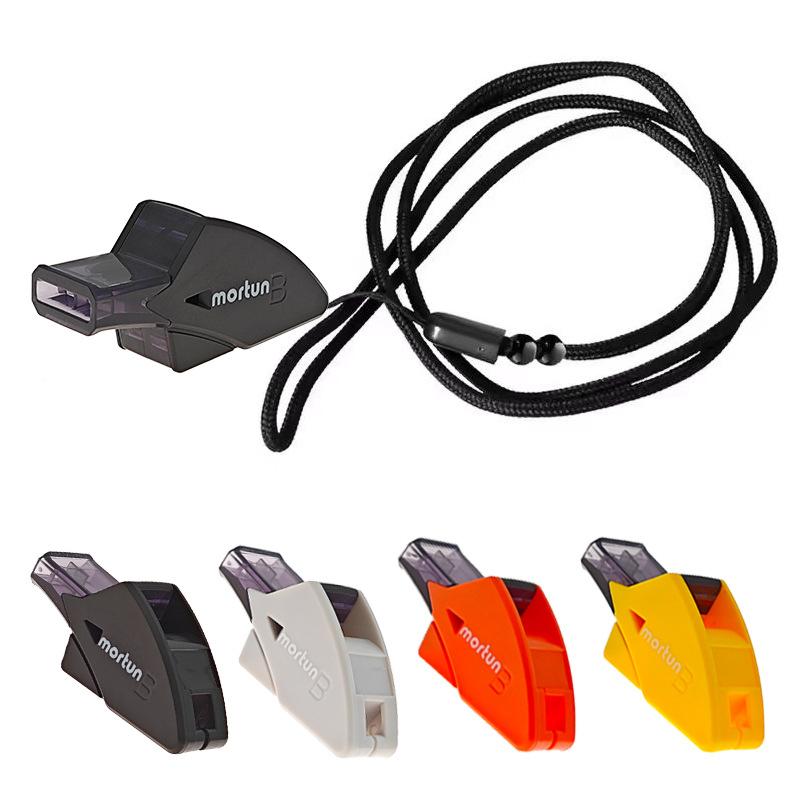 Sports Equipment Basketball - (BF06)プロバスケットボール/サッカー審判用ホイッスル、ストラップとフィンガークリップ付き、スポーツ用品、コーチと審判用