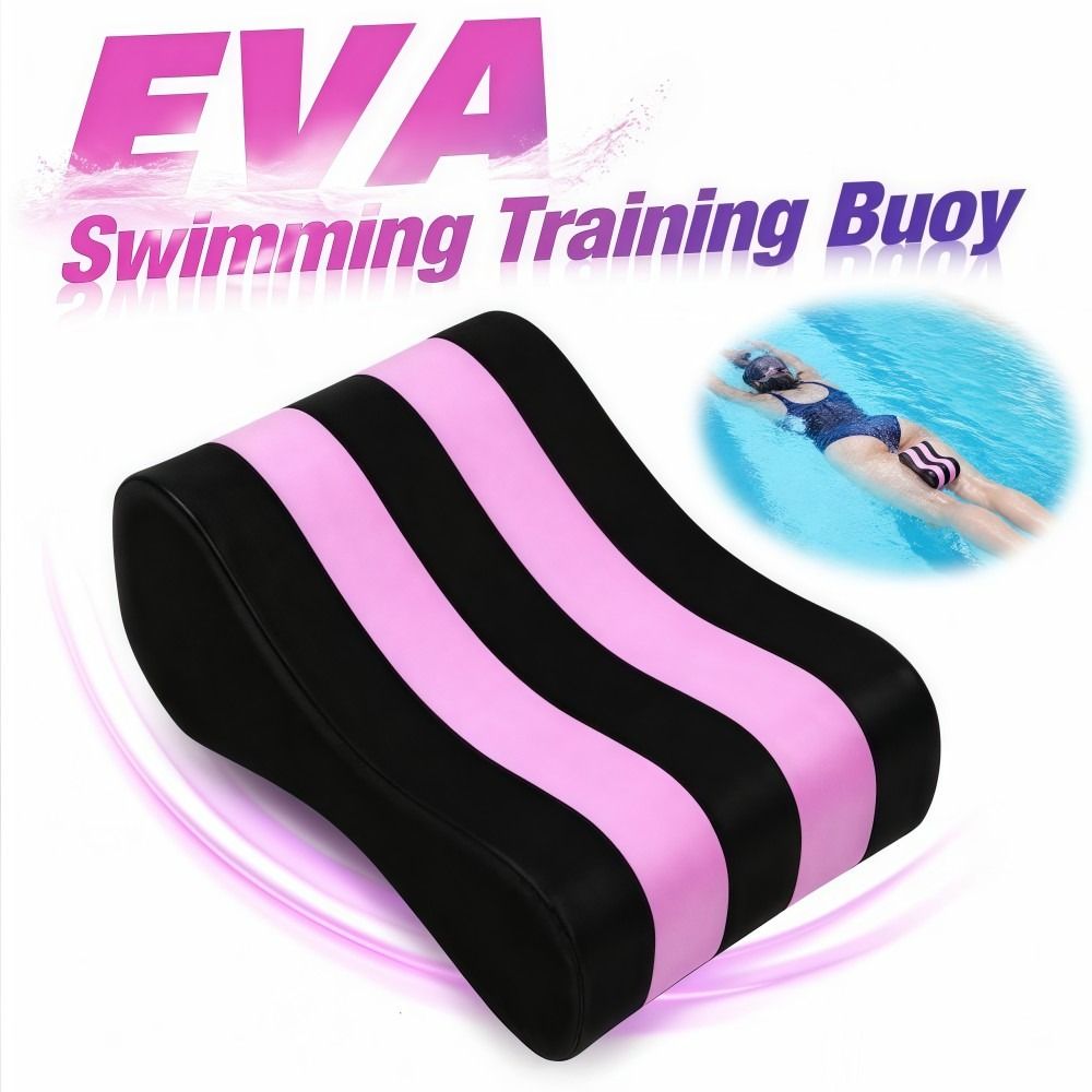 Pull Buoy Swimming - 実用的なEVAスイムプルブイ 軽量 防水 レッグフロートブイ 耐久性のあるスイミングトレーニングブイ スイマー向け