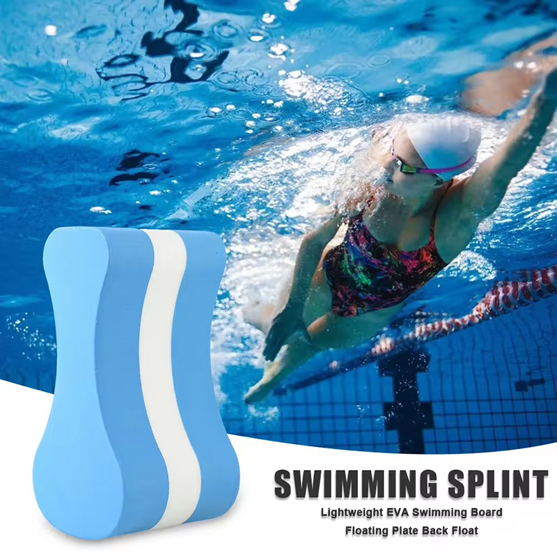 Pull Buoy Swimming - 水泳プルブイフロート ポータブルスイミングプルフロート 水泳トレーニング補助器具 水泳フロートキックボード-大人用