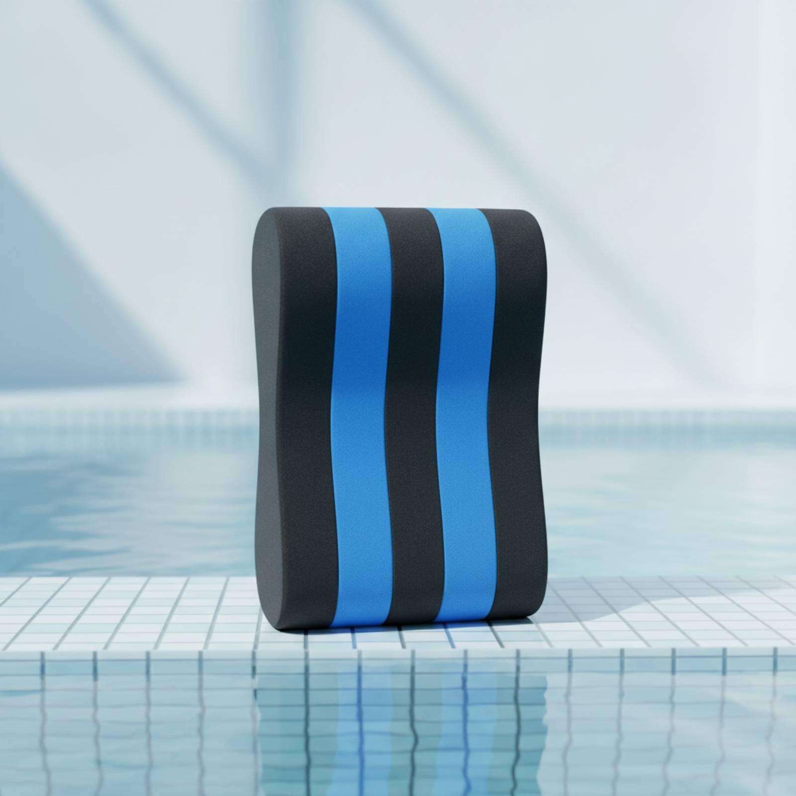 Pull Buoy Swimming - 水泳用プルフロート 中央開口部付き浮力プルブイ 水泳選手、初心者向けの輪郭のあるキックボード