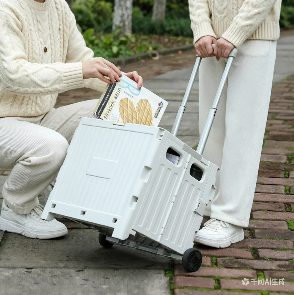 折りたたみ式ショッピングカート（ボックス付き）、スーパーマー - Sports Equipment Cart On Wheels のレビューと価格