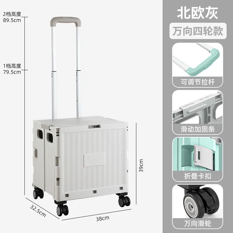 折りたたみ式屋外用プルロッドショッピングカート、ポータブルホ - Sports Equipment Cart On Wheels のレビューと価格