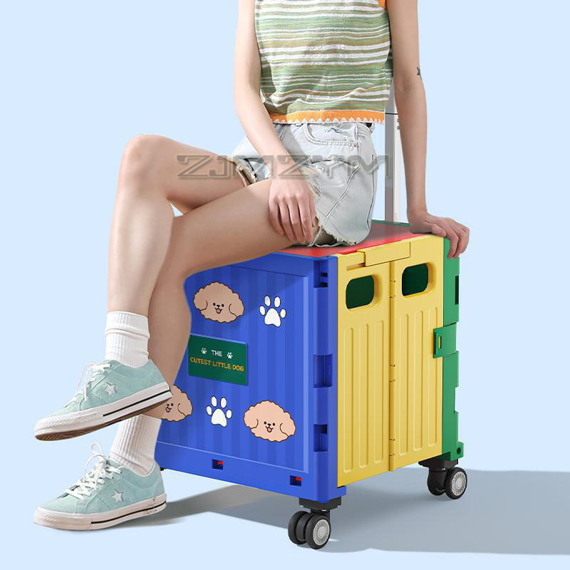 折りたたみショッピングカートアニメ屋外キャンプピクニック手引 - Sports Equipment Cart On Wheels のレビューと価格