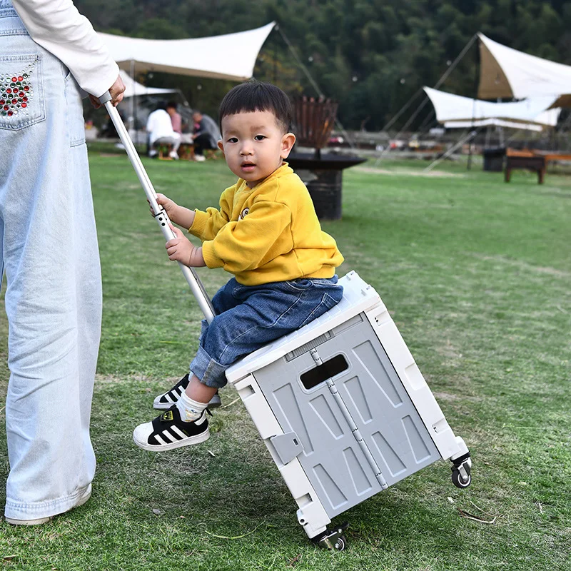 ポータブルショッピングカート、折りたたみ式キャンパー、多機能 - Sports Equipment Cart On Wheels のレビューと価格