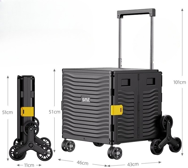 折りたたみ式ショッピングカート ワンクリック折りたたみロック - Sports Equipment Cart On Wheels のレビューと価格