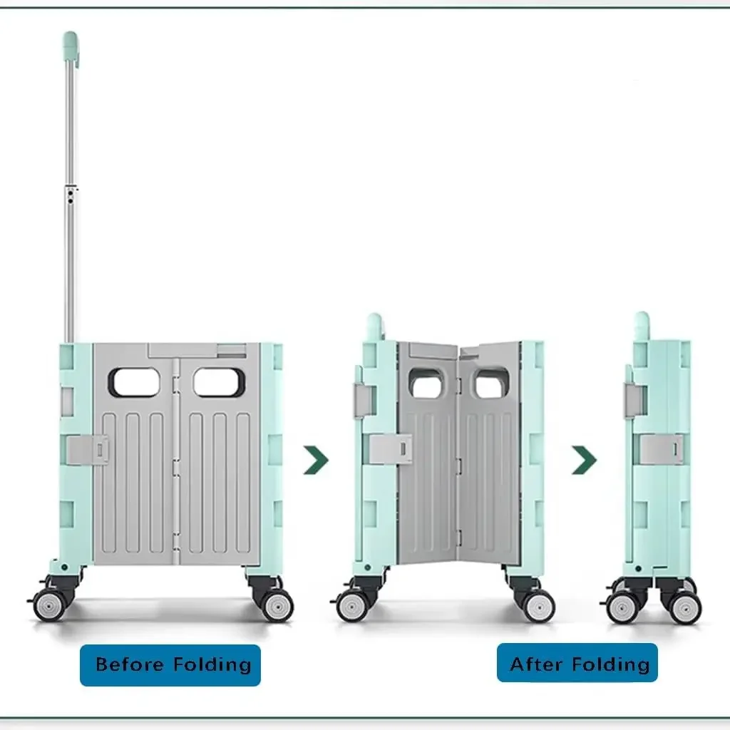 調節可能なハンドル付きのポータブルキャンプトロリー,多機能キ - Sports Equipment Cart On Wheels のレビューと価格