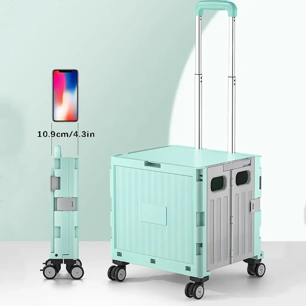 調節可能なハンドル付きのポータブルキャンプトロリー,多機能キ - Sports Equipment Cart On Wheels のレビューと価格